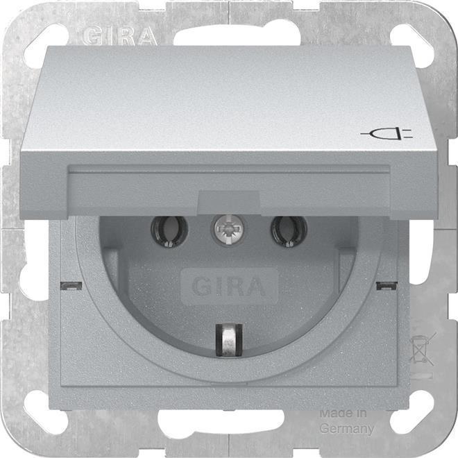 GIRA 445426 SCHUKO KD System 55 F Alu (445426)