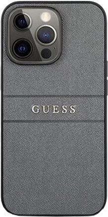 Guess PU Leather Saffiano Case für A2643 Apple iPhone 13 Pro Max - pink (GUHCP13XPSASBPI)