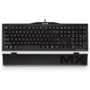 CHERRY MX-Board 3.0 MX-Black Palmrest Bundle mechanische Gaming und Business USB Tastatur inkl. Handballenauflage (BUNDLE_G80-3850LUBDE-2_JA-0200)