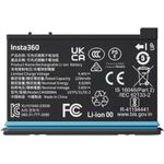 Insta360 CINSBBMA Zubehör für Actionkameras Kamera-Akku (CINSBBMA)