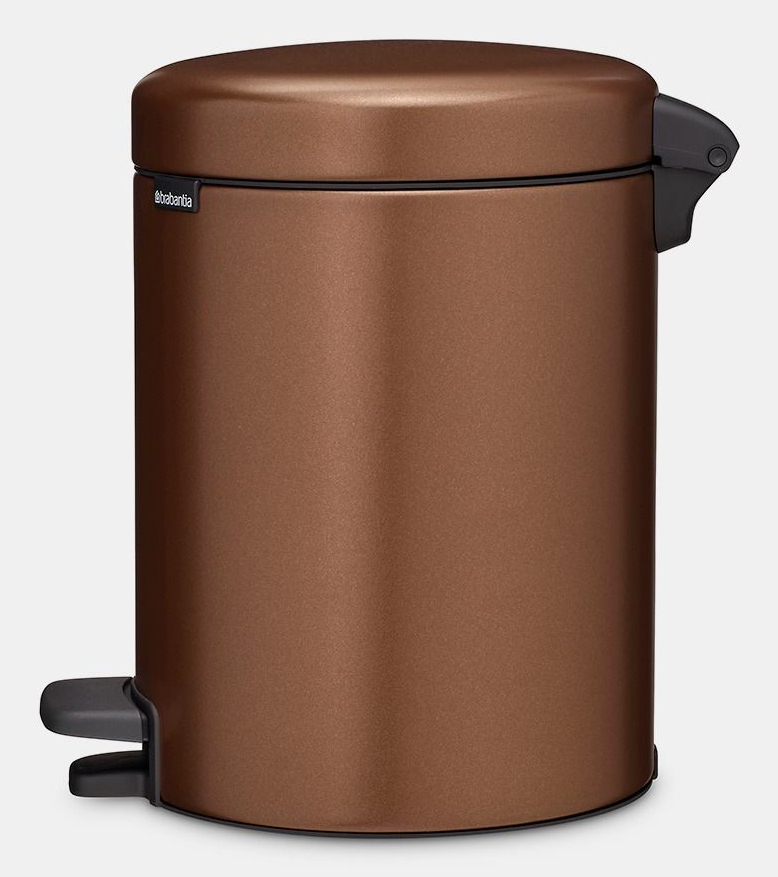 Brabantia Newicon Treteimer 5 l Warm Bronze