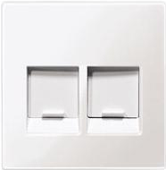 Merten MEG4562-0325 Wandplatte/Schalterabdeckung Weiß (MEG4562-0325)