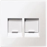 Merten MEG4562-0325 Wandplatte/Schalterabdeckung Weiß (MEG4562-0325)