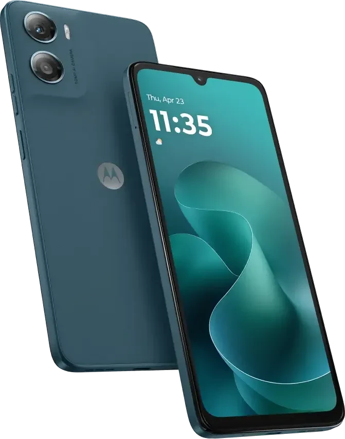 Motorola moto g06 (128 GB, tapestry, 6.88", Dual SIM, 4G) Blau (PB980027SE)