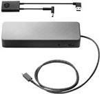 HP USB-C Universal Dock 90w + 4.5mm und USB Power Splitter (DisplayLink) (2UF95AA#ABB)