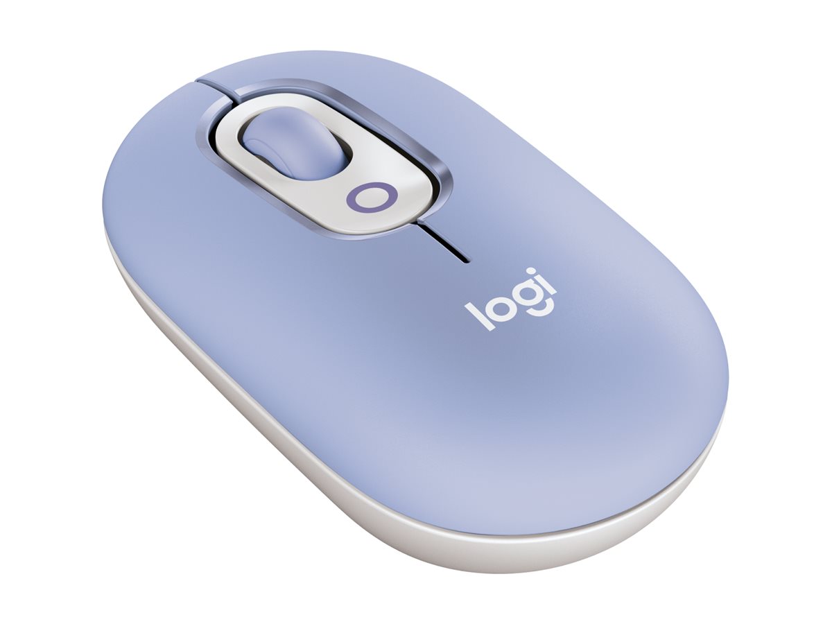 Logitech POP Mouse - Kabellose Maus - Bluetooth 5.1 LE - Lilac