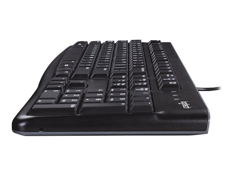 Logitech Desktop MK120 Tastatur-und-Maus-Set USB QWERTZ Schwarz