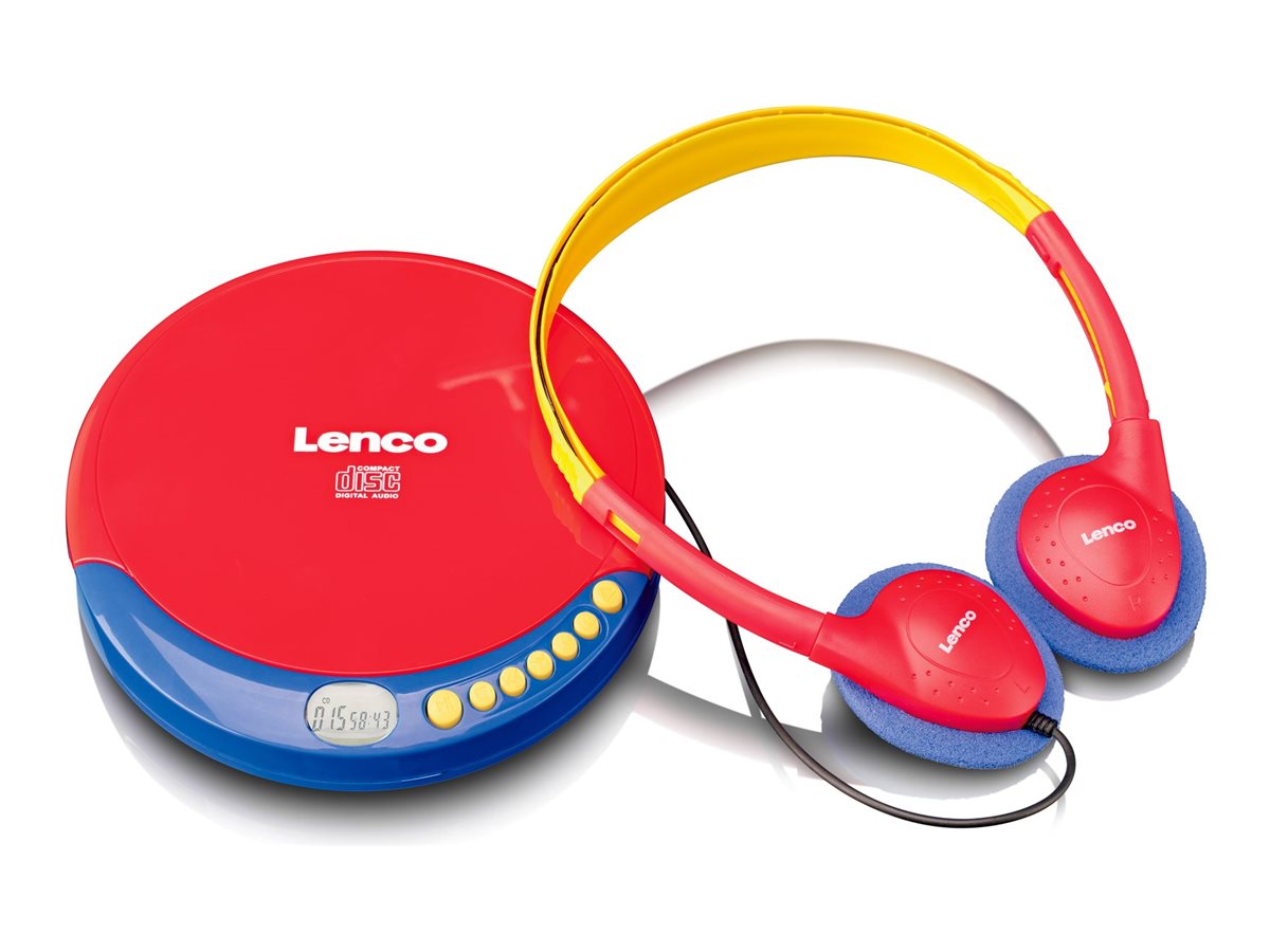 Lenco CD-021KIDS CD-Player Multicolor