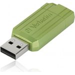 Verbatim PinStripe USB-Stick 128 GB USB Typ-A 2.0 Grün (49462)