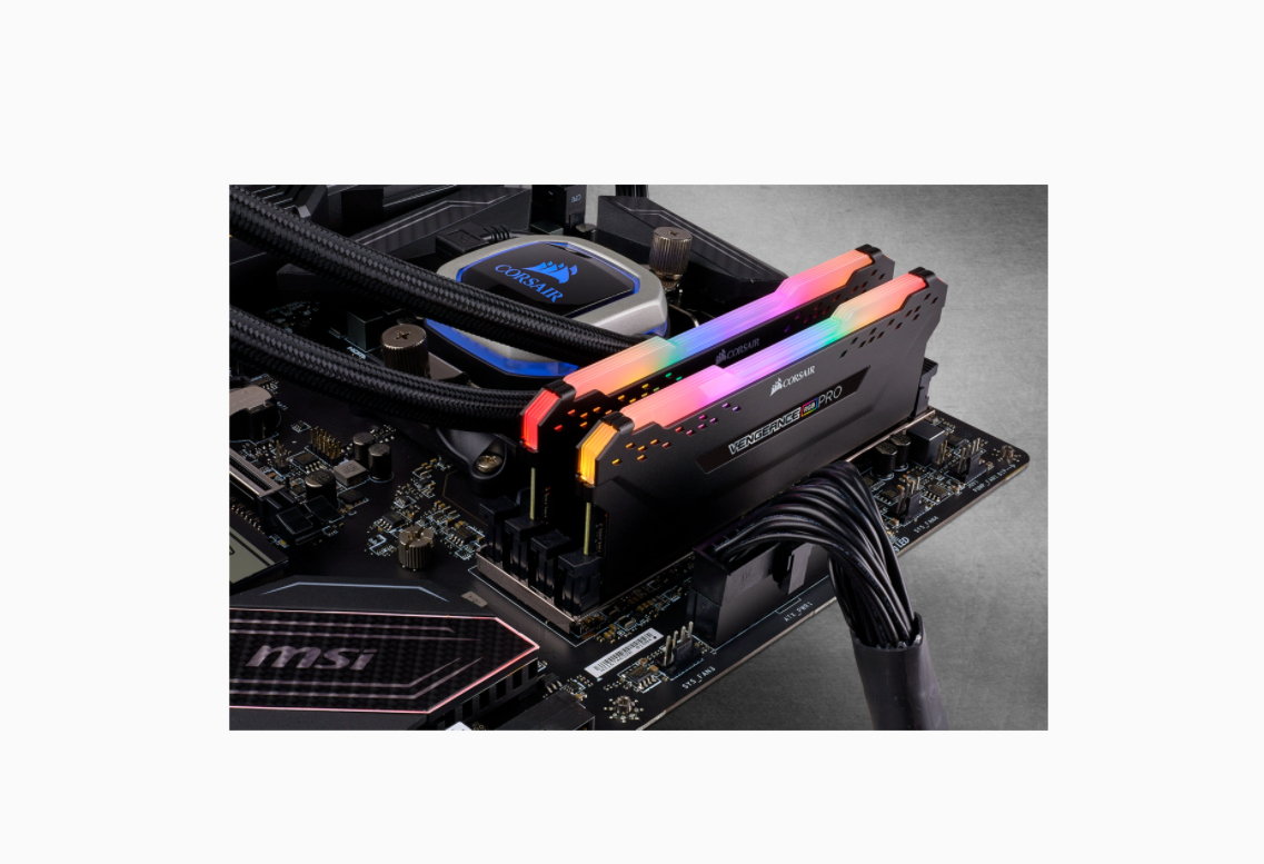 Corsair Vengeance RGB PRO DDR4 32 GB (2x16 GB) 3200 MHz CL16 Schwarz