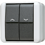JUNG Wipp-Jalousieschalter 839VW WG800 IP44 Taster 1pol. 839VW (839VW)