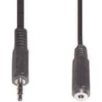 e+p B 125/5 5m 3.5mm 3.5mm Schwarz Audio-Kabel (B 125/5)