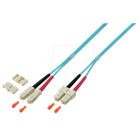 EFB-Elektronik Duplex Jumper SC-SC 50/125µ, OM4, LSZH, erika violett, 3.0mm, 0,5m Hersteller: EFB Elektronik (O0318.0,5)