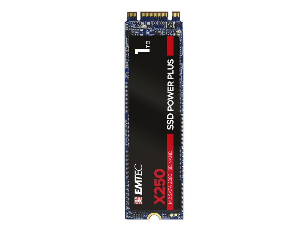 EMTEC SSD Power Plus X250 1 TB M.2 2280 SATA 6Gb/s Intern