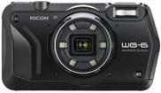 Ricoh WG 6 Digitalkamera Kompaktkamera 20.0 MPix 4K 30 BpS 5x optischer Zoom Unterwasser bis zu 20 m Schwarz  - Onlineshop JACOB Elektronik