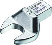 Gedore 7112-07 Einsteckmaulschlüssel SE 9x12 7 mm (7688390)