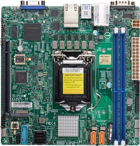 SUPERMICRO MBD-X12STL-IF S1200
