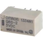 Omron G6S-2 DC5 Printrelais 5 V/DC 2 A 1 Wechsler 1 St. Bag
