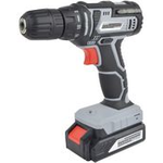 BRÜDER MANNESMANN Akku-Bohrschrauber, 20 Volt, 2 Akkus mit 2 Lithium-Ionen-Akkus, 1,3 Ah, Drehzahl stufenlos - 1 Stück (M17685)