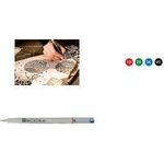 SAKURA Fineliner PIGMA MICRON 08, grün Strichstärke: 0,5 mm, Tinte: permanent, farb-, wasser- und - 1 Stück (XSDK0829)