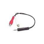 StarTech.com Audiokabel 3,5mm Klinke auf 2x RCA/Cinch (Stecker/Buchse) (MUMFRCA)