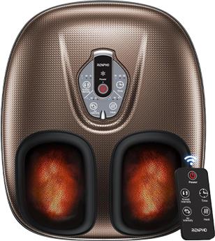 Renpho Tragbar Fußmassagegerät mit Wärmefunktion Beige (R-D003RB)