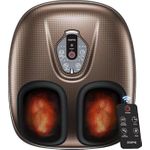 Renpho Tragbar Fußmassagegerät mit Wärmefunktion Beige (R-D003RB)