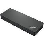 Lenovo ThinkPad Thunderbolt 4 WorkStation Dock - Port Replicator - Thunderbolt 4 - HDMI, 2 x DP, 2 x Thunderbolt - GigE - 300 Watt - für ThinkPad P1 Gen 4; P15 Gen 2; P15v Gen 2; P17 Gen 2; T15p Gen 2; X1 Extreme Gen 4