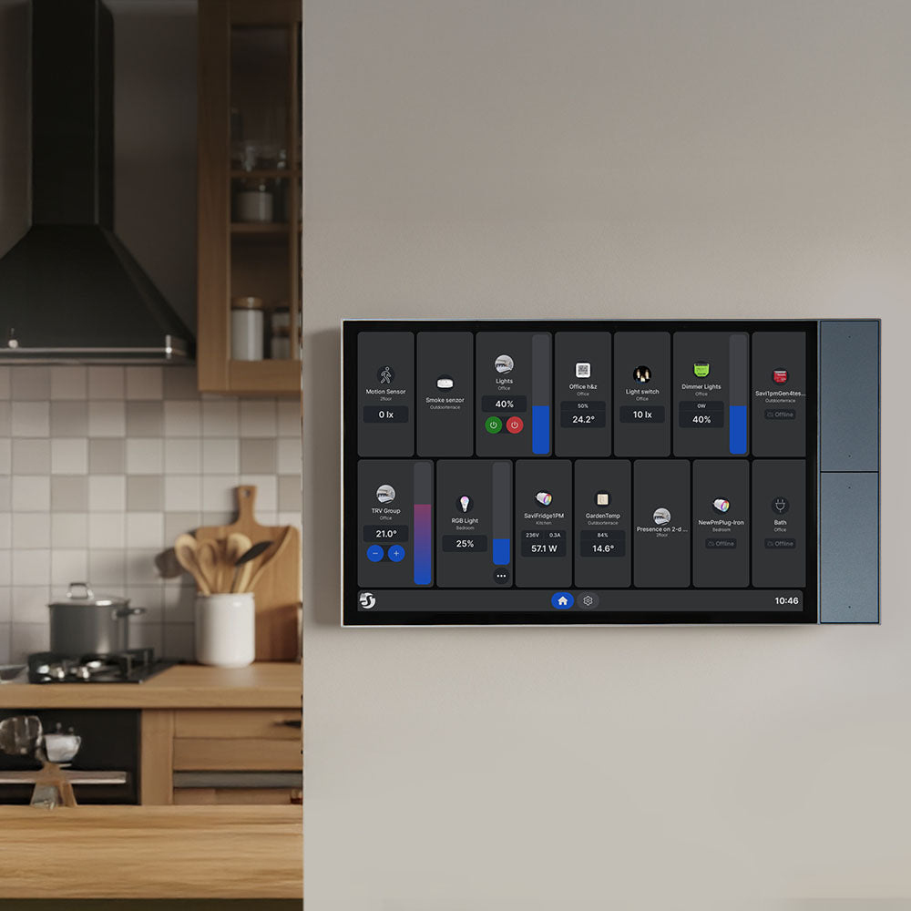 Shelly Wall Display XL 10.1" Smart Display Steuerzentrale WLAN Bluetooth Silver