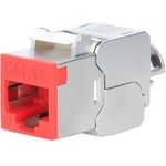 Intellinet Cat6a 10G STP Keystone-Modul rot (791311)