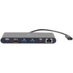 C2G USB-C Docking Station with 4K HDMI, Ethernet, USB and Power Delivery (88846)