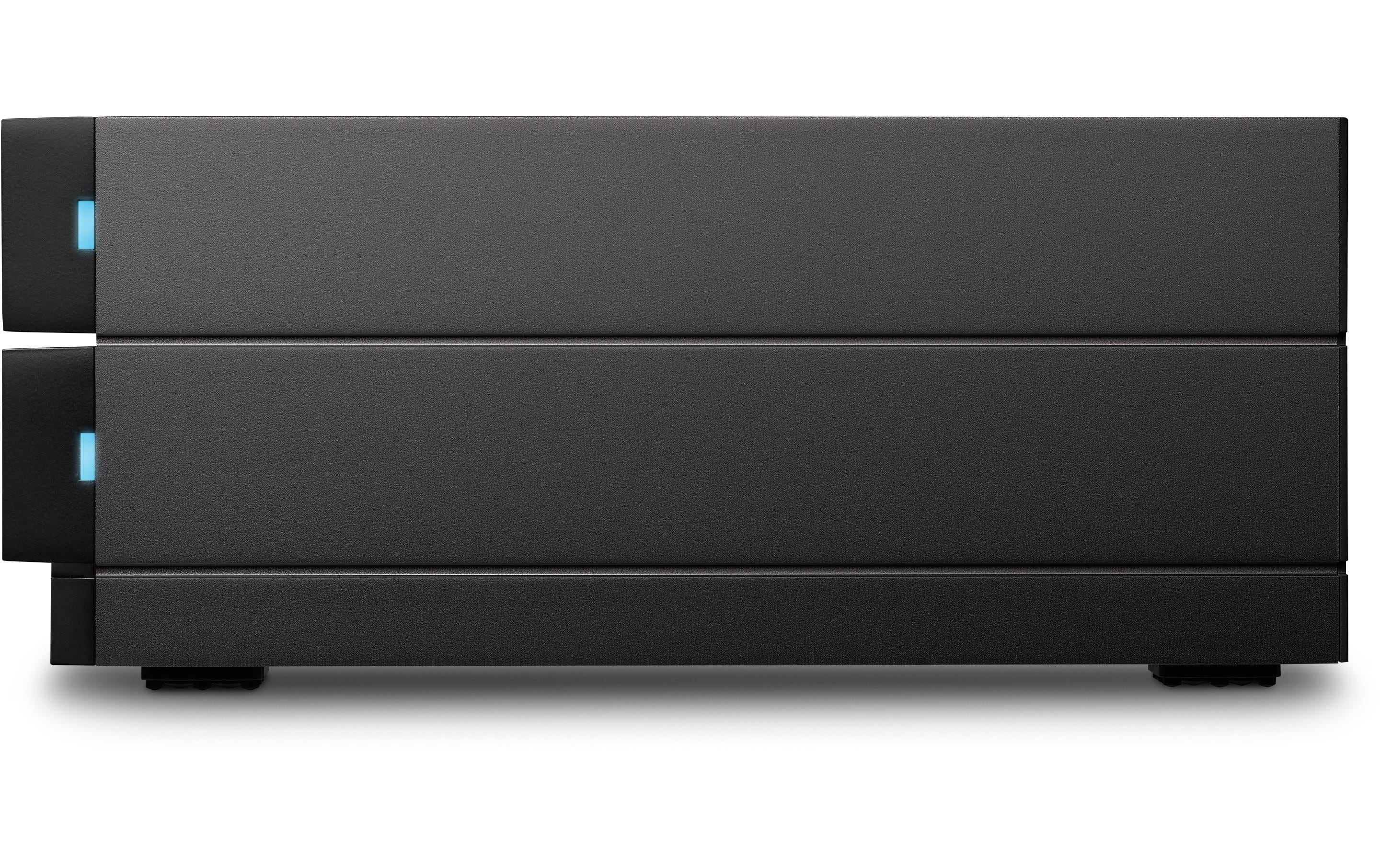 LaCie 2big Dock STLG40000400 40 TB Thunderbolt 4 Schwarz