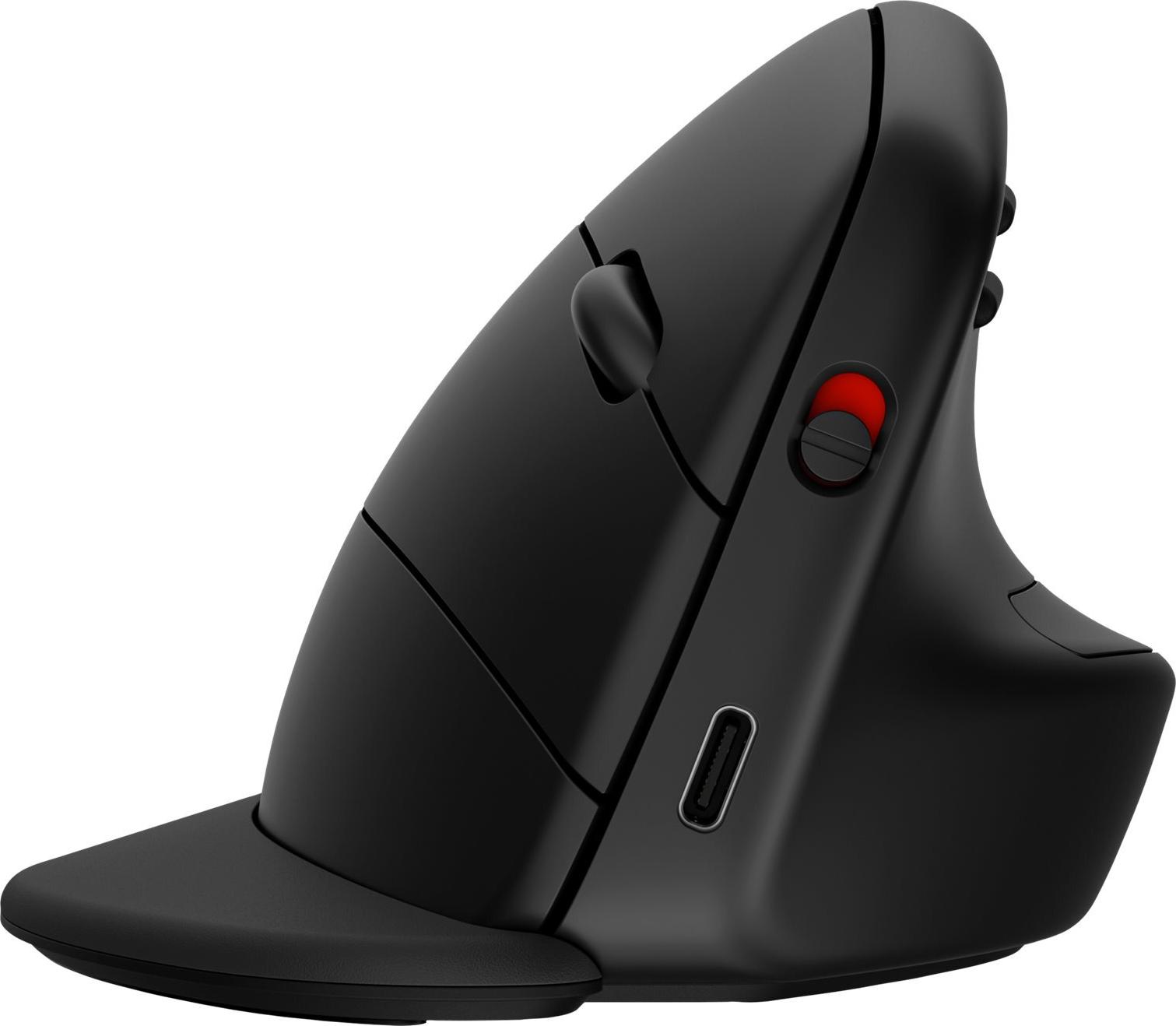 HP 925 Ergonomische vertikale Maus Schwarz