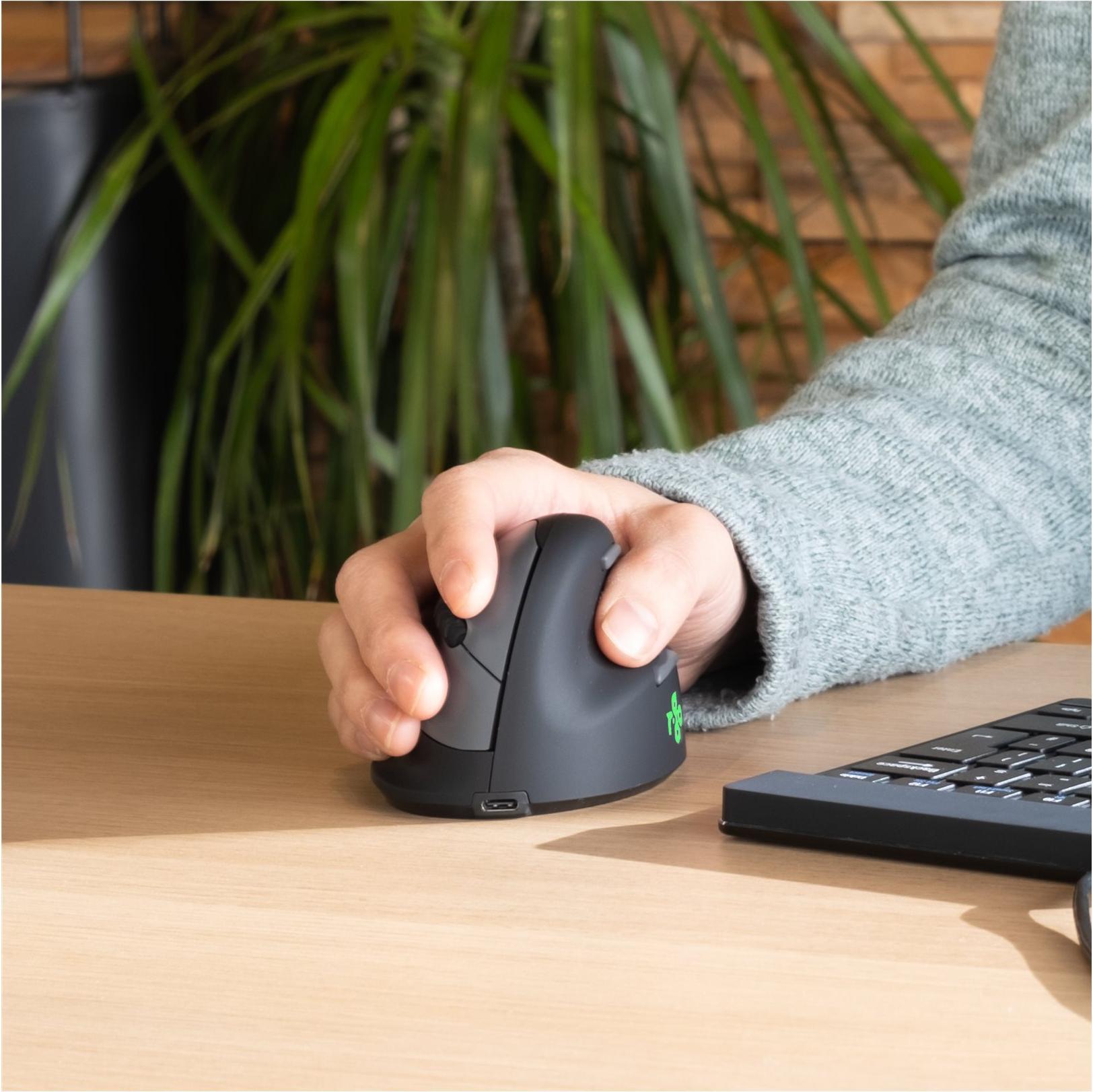 R-Go HE Break Ergonomische Vertikale Maus Klein Bluetooth 5.0 Schwarz