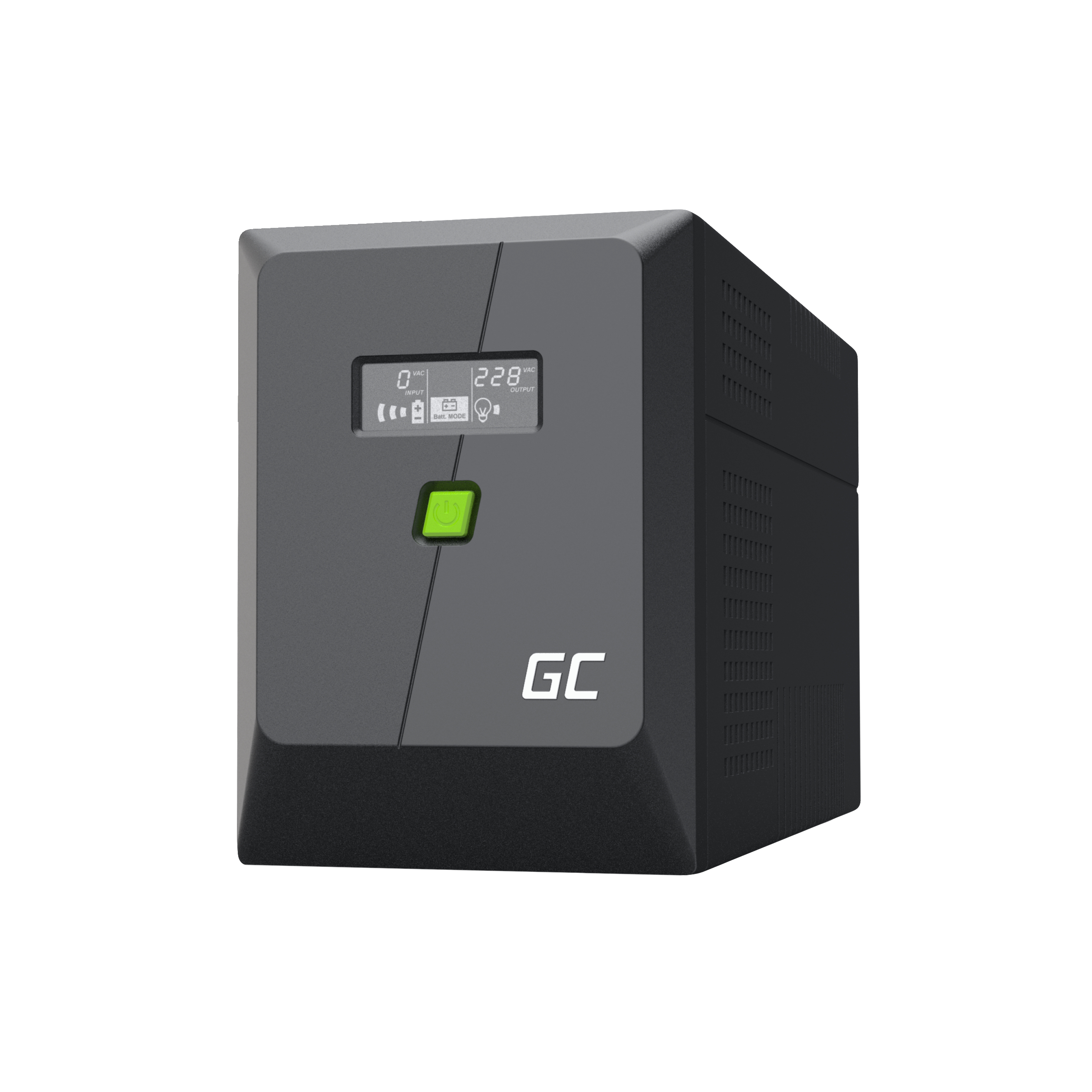 Green Cell UPSLP1050 Line-Interaktiv 1,5 kVA 1050 W Schwarz