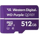 SD-Card micro 512GB WD SDXC purple 3D NAND Flash,lila,UHS-I (WDD512G1P0C-85AEL0)