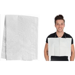 HYGOSTAR Patienten-Serviette, 460 x 330 mm, weiß Zellstoff-Vlies, mit Polyethylen-Folie beschichtet, - 1 Stück (53320)