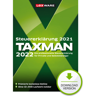 Lexware TAXMAN 2022 Download (08832-2017)