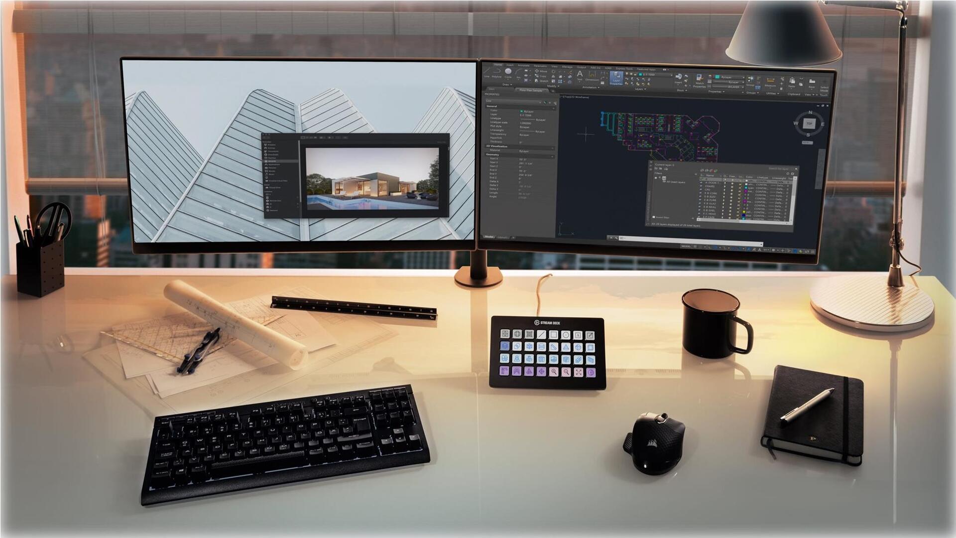 Elgato Stream Deck XL Tastenfeld 32 LCD-Tasten Schwarz