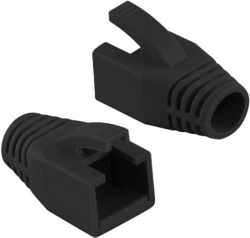MicroConnect Strain Relief Boot Cat7 cables upto 8.5mm Black (CONB85S)