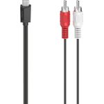 Hama Audio-Kabel, USB-C-Stecker - Cinch-Stecker, Stereo, 1,50 m (00200730)