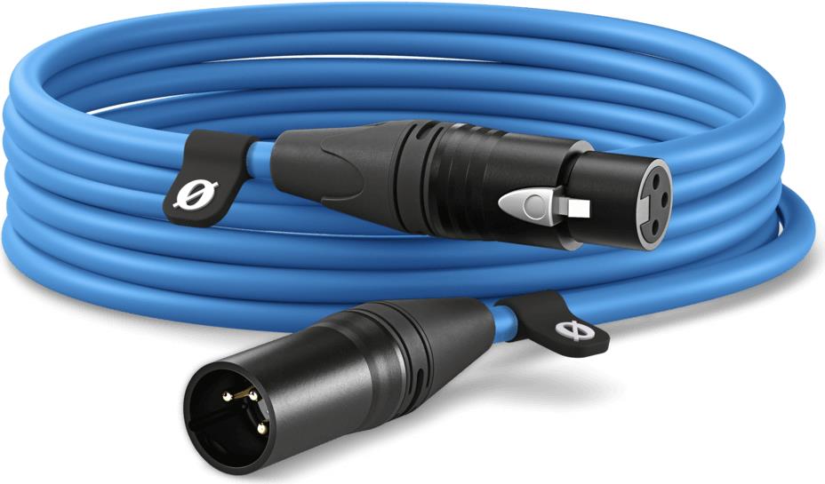 RØDE XLR6M-B Audio-Kabel 6 m XLR Blau (400832821)
