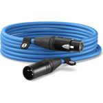 RØDE XLR6M-B Audio-Kabel 6 m XLR Blau (400832821)