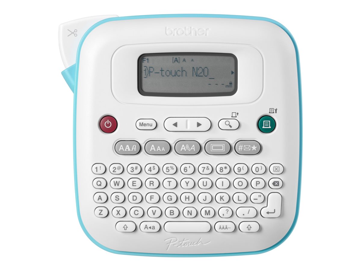 Brother P-Touch PT-N20 180 dpi 12 mm Beschriftungsgerät Weiß, Blau