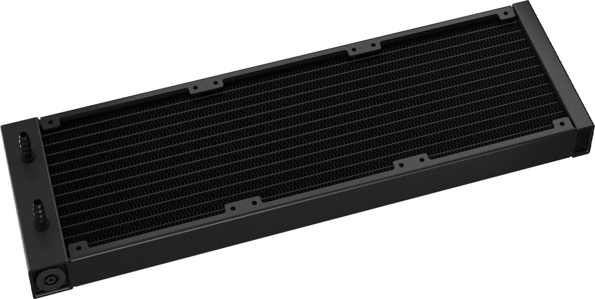 Deepcool LS720S Zero Dark 360mm Flüssigkeitskühlung 3x 120mm PWM Lüfter Schwarz