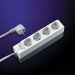 SCHROFF 25,40cm (10")-Steckdosenleiste, 4x Schutzkontakt Deutschland (26.14.0222)