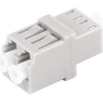 S/CONN maximum connectivity LWL-Verbinder, LC-LC, RJ45 Style, Duplex, beige (07-60024)