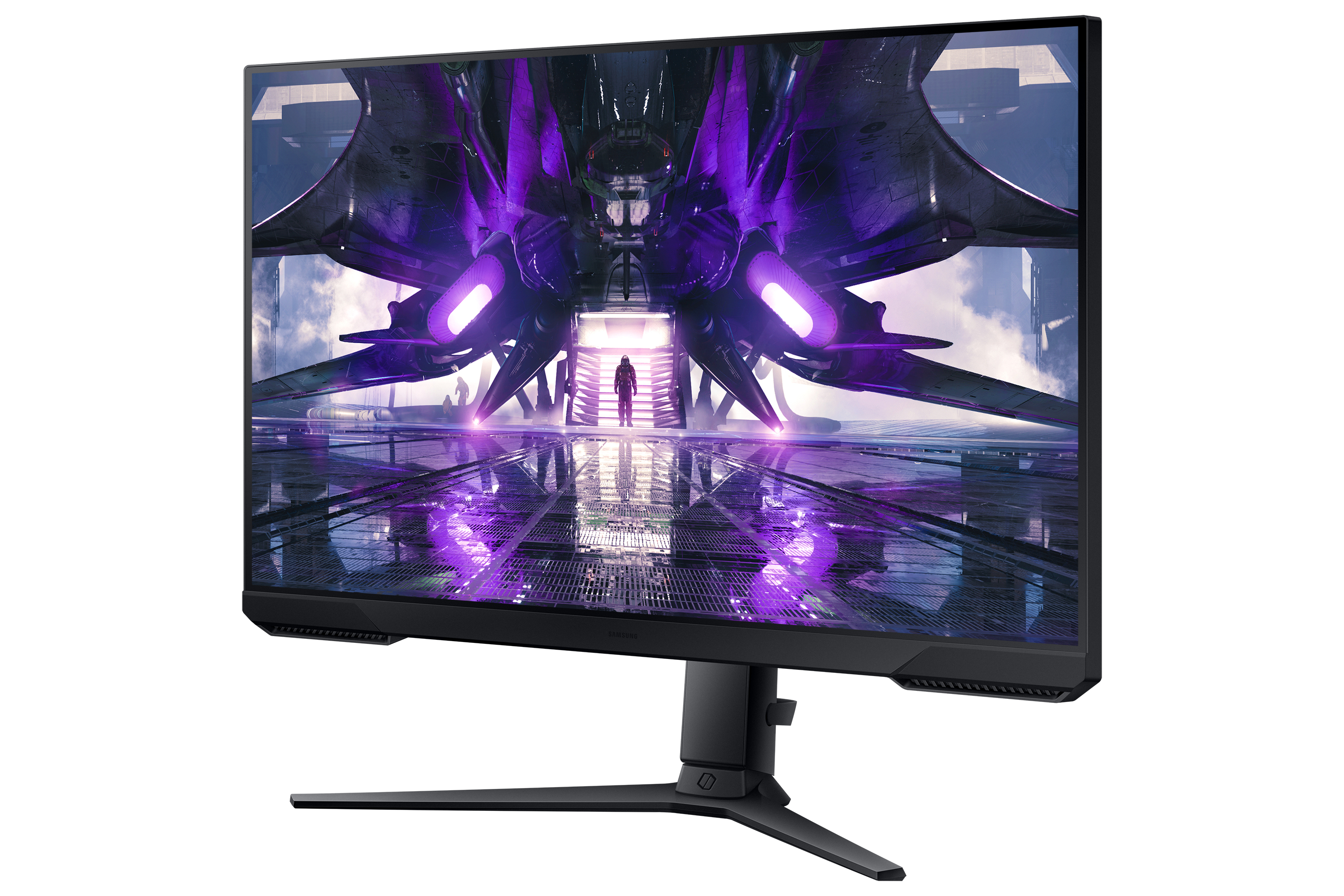 Samsung Odyssey G3 -Full HD Monitor - 27 Zoll - 1.920 x 1.080 Pixel - 144 Hz - IPS 16:9 - Reaktionszeit 1 ms - 3.000:1 - Helligkeit 250 cd/m² - HDMI - Display Port [Energieklasse F] (LS27AG322NUXEN)