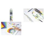 EBERHRAD FABER Wassertankpinsel Artist Color, 3er Set 3 Pinselspitzen: fein / mittel / breit, Fassungsvermögen - 1 Stück (579925)