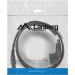 Lanberg CA-C5CA-11CC-0018-BK Stromkabel Schwarz 1,8 m CEE7/7 C5-Koppler (CA-C5CA-11CC-0018-BK)